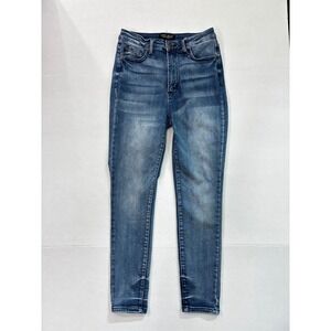 Judy Blue Skinny Jeans Womens 9/29 Blue High Rise Medium Wash Stretch Denim